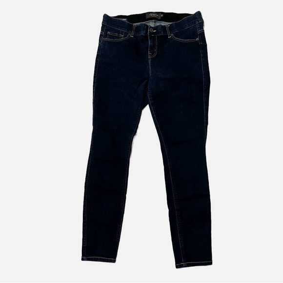 Torrid Bombshell Skinny Dark Wash Jeans Size 16R - Picture 3 of 9